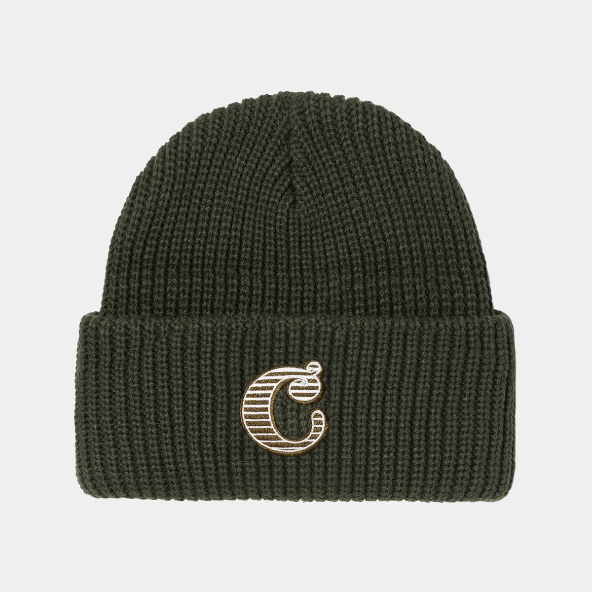 Шапка Carhartt WIP Carhartt WIP Cold World Knit Beanie Зелено | I035604_2, 0
