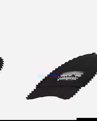 Шапка с козирка Patagonia P6 Logo LoPro Trucker Hat Черно | 38283 BLK, 3