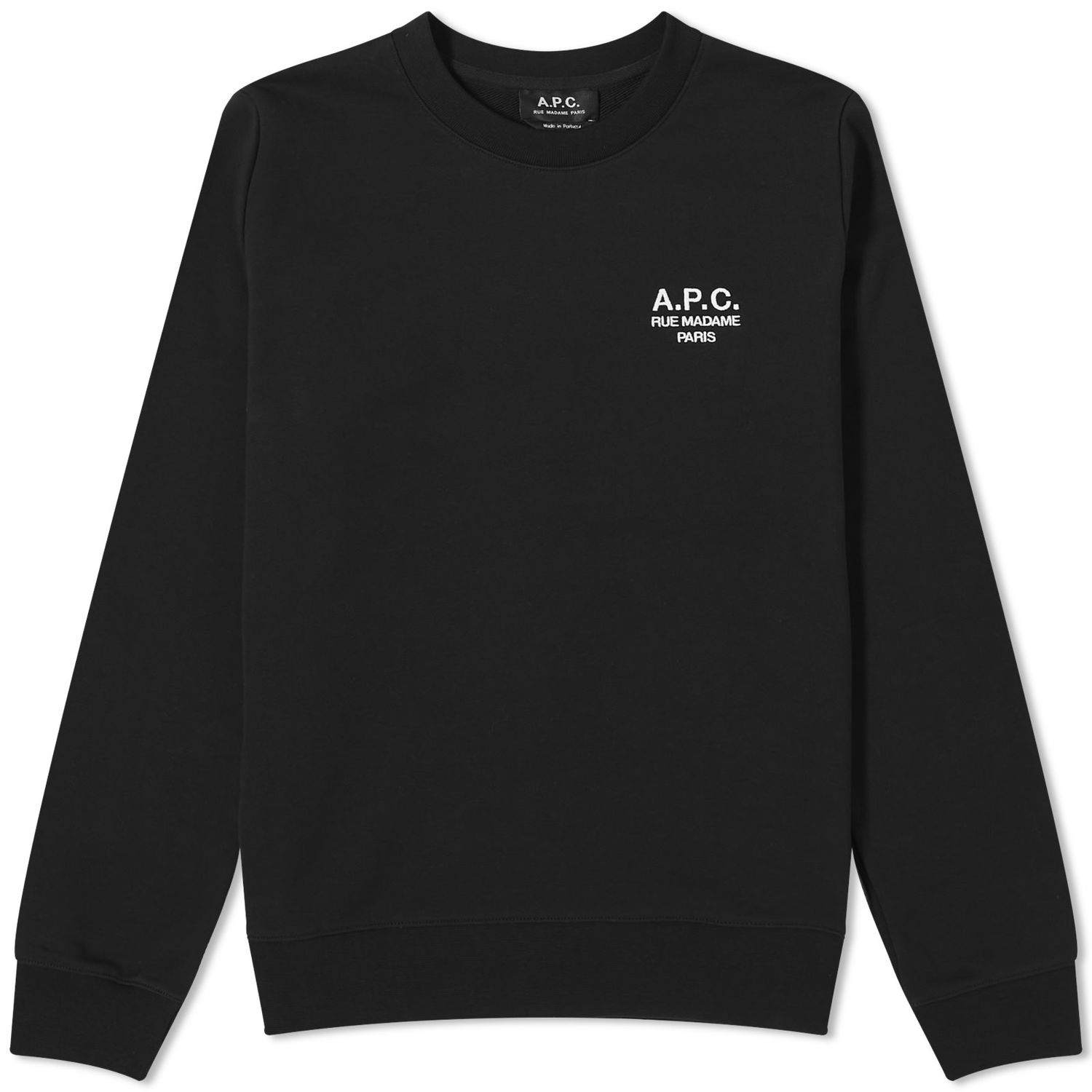 Суитчър A.P.C. Skye Logo Sweatshirt Черно | COEZD-F27700-LZZ, 0