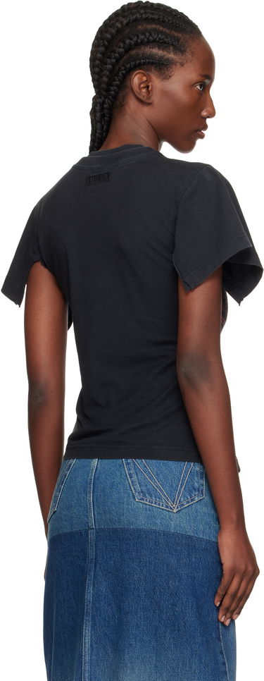 Тениска VETEMENTS Vetements 'Fuck' Shifted T-Shirt Черно | WH76TR690B, 2