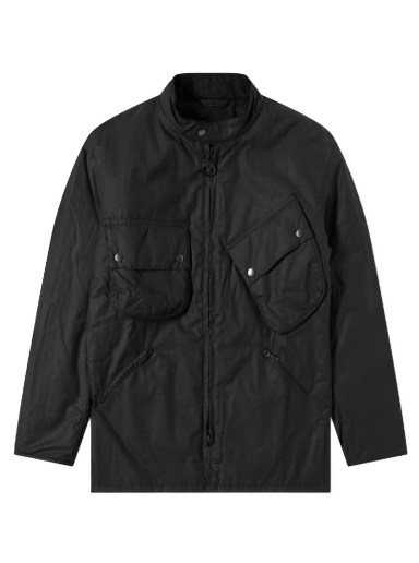 Яке Barbour International x Engineered Garments Harlem Wax Jacket Черно | MWX1859BK11