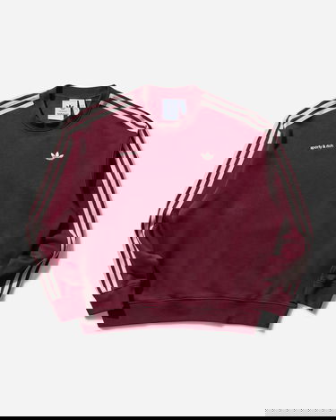 Пуловер adidas Originals Sporty & Rich Sweatshirt Бургунди | JN5321, 1