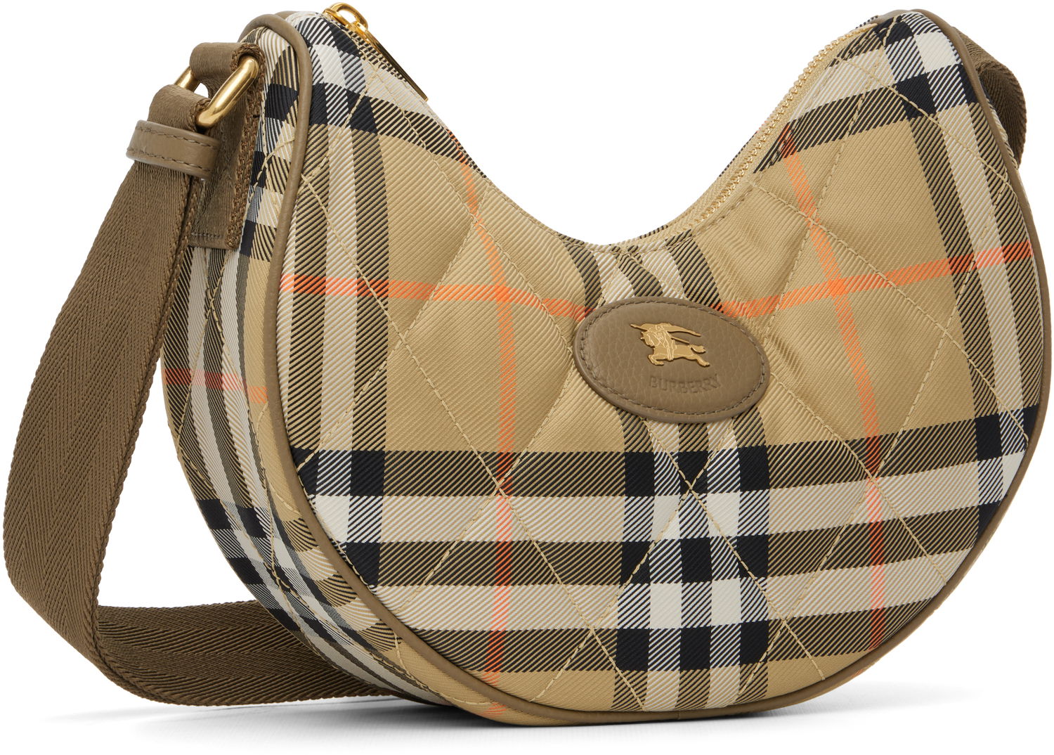 Чанта през рамо Burberry Burberry Horseshoe Crossbody Bag Бежово | 8111308, 1