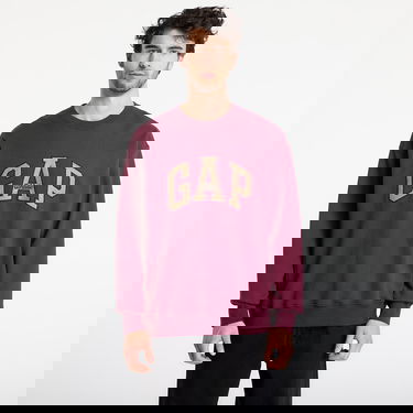 Суитчър GAP Oversized Heavyweight Sweatshirt Бургунди | 821259-02, 0