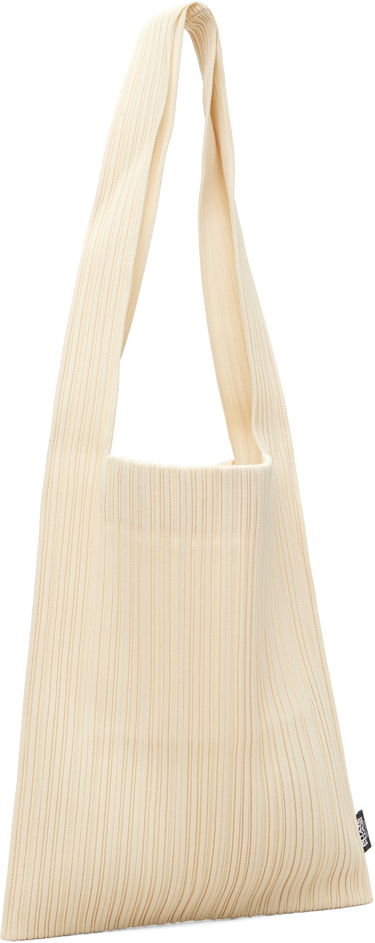 Голяма пазарска чанта Pleats Please Issey Miyake PLEATS PLEASE ISSEY MIYAKE Crepe Knit Tote Черно | PP59AG672, 3