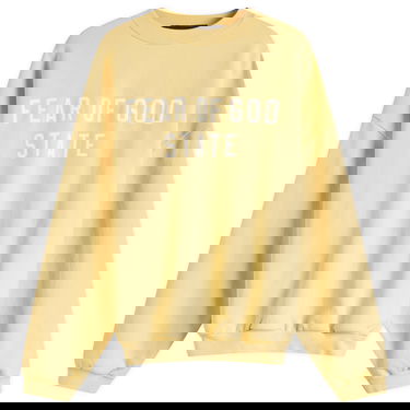 Суитчър Fear of God Heavy Fleece Crew Sweat Жълто | 192BT246233F, 0