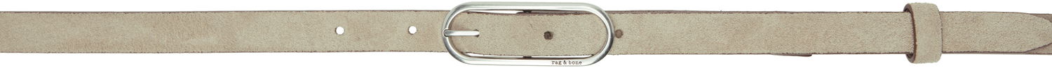 Колани rag & bone Rag & Bone Baby Rounded Suede Belt Бежово | WJW25SB1081SU81, 0