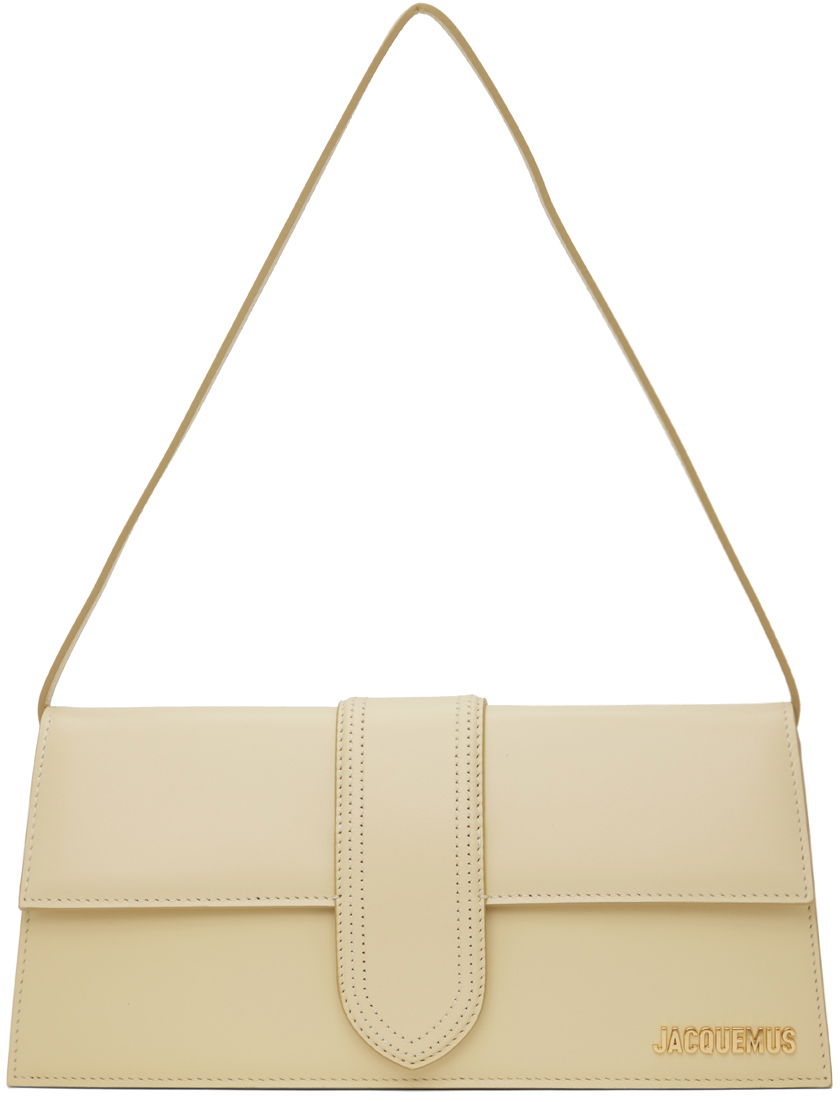 Чанта през рамо Jacquemus Le Papier 'Le Bambino Long' Bag Бежово | 22E221BA013-3060, 0