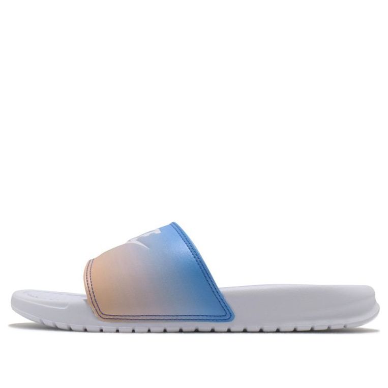 Кецове и обувки Nike Benassi JDI Print Slides Бяло | 618919-122, 0