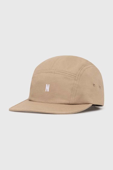 Шапка с козирка NORSE PROJECTS 5 Panel Cap Бежово | N80.0126.0966, 0