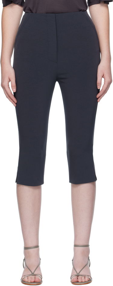Къси панталони Nanushka Nanushka Saoirse Capri Shorts Тъмно синьо | NW25PFPA15855, 0
