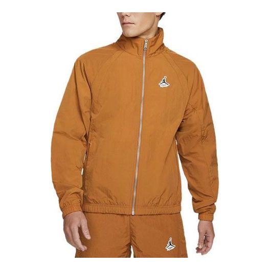Ветровка Jordan Jordan Stand Collar Training Windproof Jacket Кафяво | DH9038-241
