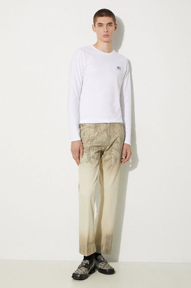 Панталони A-COLD-WALL* Dye Tech Pants Бежово | ACWMJS004., 1