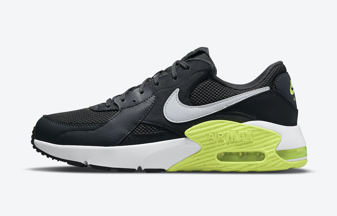 Кецове и обувки Nike Air Max Excee "Dark Smoke Grey Volt" Черно | CD4165-016, 0