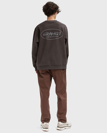 Суитчър GRAMICCI Original Freedom Crewneck Sweatshirt Кафяво | G5FU-J093-DEEP-BROWN, 2
