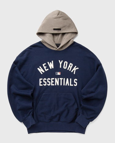 Суитчър Fear of God YANKEES ESSENTIALS Sport Fit Pullover Hoodie Тъмно синьо | 192ML252012F, 1