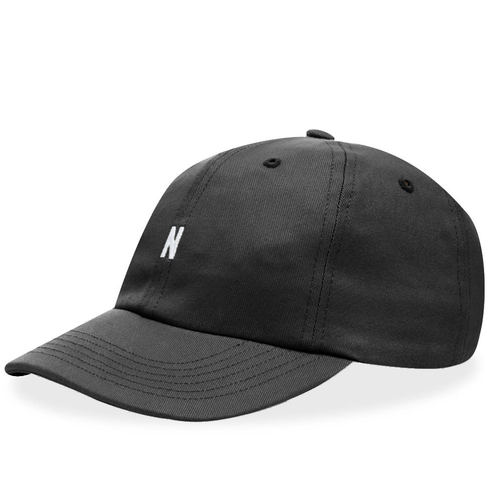 Шапка с козирка NORSE PROJECTS Twill Sports Cap Черно | N80-0001-9999, 0
