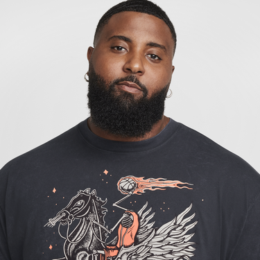 Тениска Nike Max90 Basketball T-shirt Черно | HF6199-010, 4