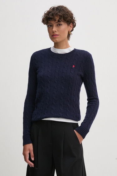 Пуловер Polo by Ralph Lauren Crewneck Sweater Синьо | 211910421, 0