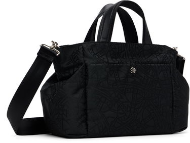 Голяма пазарска чанта Vivienne Westwood Tangled Jacquard Orb Tote Черно | 4D030005U-W016Q-, 2