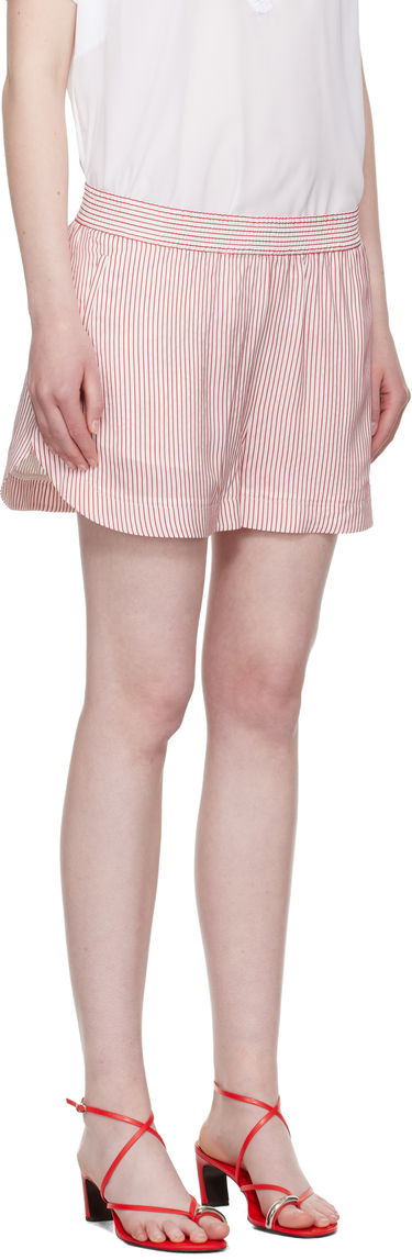 Къси панталони Stella McCartney Stella McCartney Striped Elasticated Shorts Червено | 6402953FR210, 1
