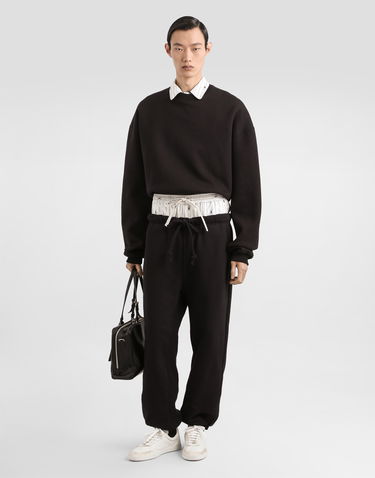 Спортни панталони Dolce & Gabbana Dolce & Gabbana Jersey Jogging Trousers Черно | GP17ATG7PLAN0000, 1