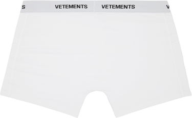 Боксерки VETEMENTS Vetements Logo-Woven Boxer Briefs Бяло | MA66UN120W, 1