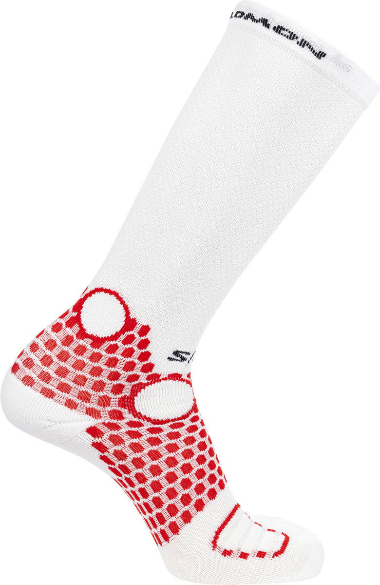 Чорапи Salomon S/LAB ULTRA KNEE High Socks Бяло | lc2081300, 0