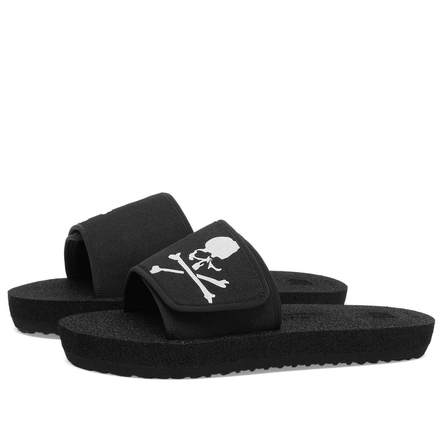Кецове и обувки Mastermind WORLD Men's x Buntaro Slide Черно | MW24C12-SA001, 0