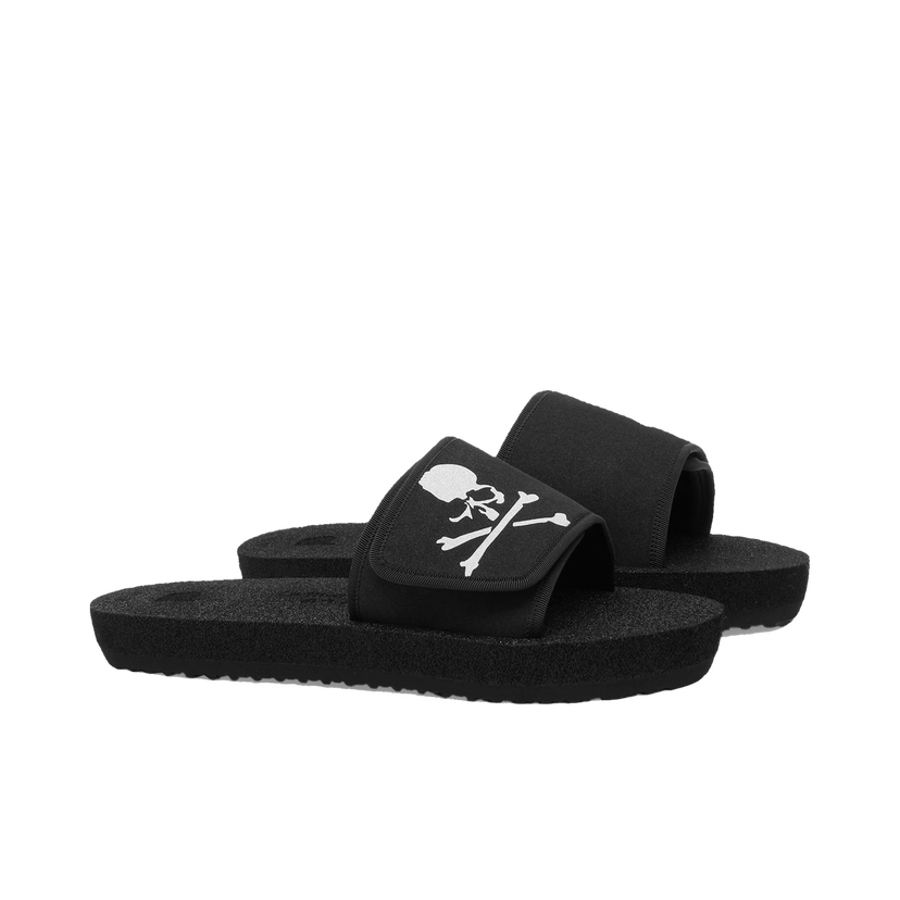 Кецове и обувки Mastermind WORLD Men's x Buntaro Slide Черно | MW24C12-SA001