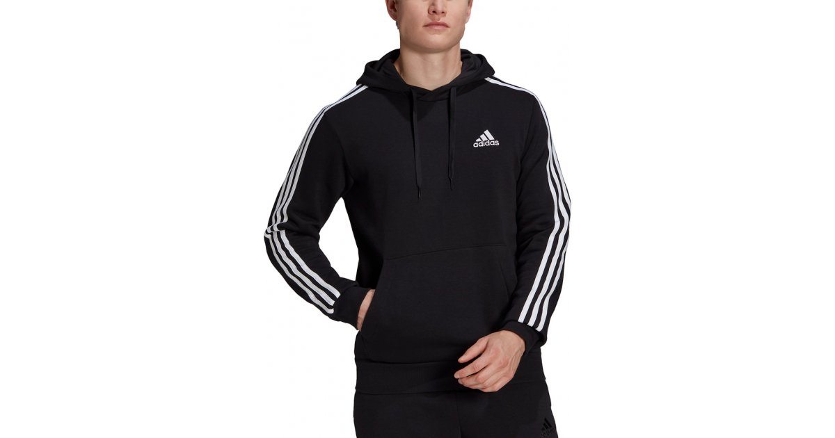 Суитчър adidas Performance Hoodie Essentials 3-Stripes Черно | gk9072, 1