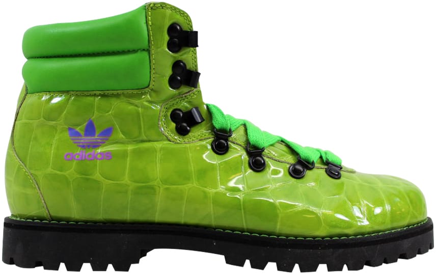 Кецове и обувки adidas Originals x Jeremy Scott Hiking Boot "Pantone/Black-Gold" Зелено | G61083, 0