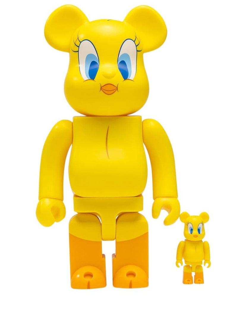 Колекционерско Medicom Toy Warner Bros BE@RBRICK Tweety 100% and 400% figure set - Yellow Жълто | MEDI004318599973