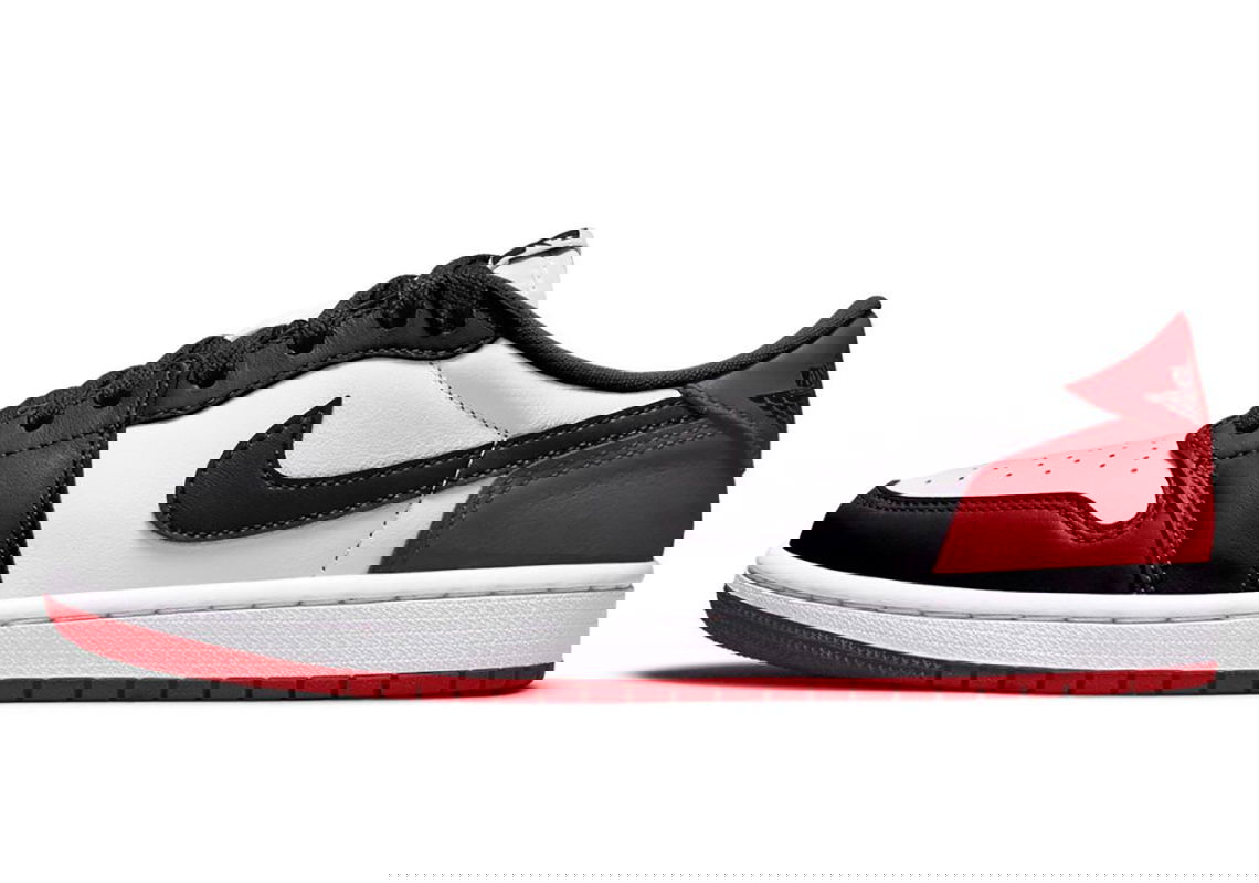 Кецове и обувки Jordan Air Jordan 1 Retro Low OG "Black Toe" Черно | CZ0790-106, 0