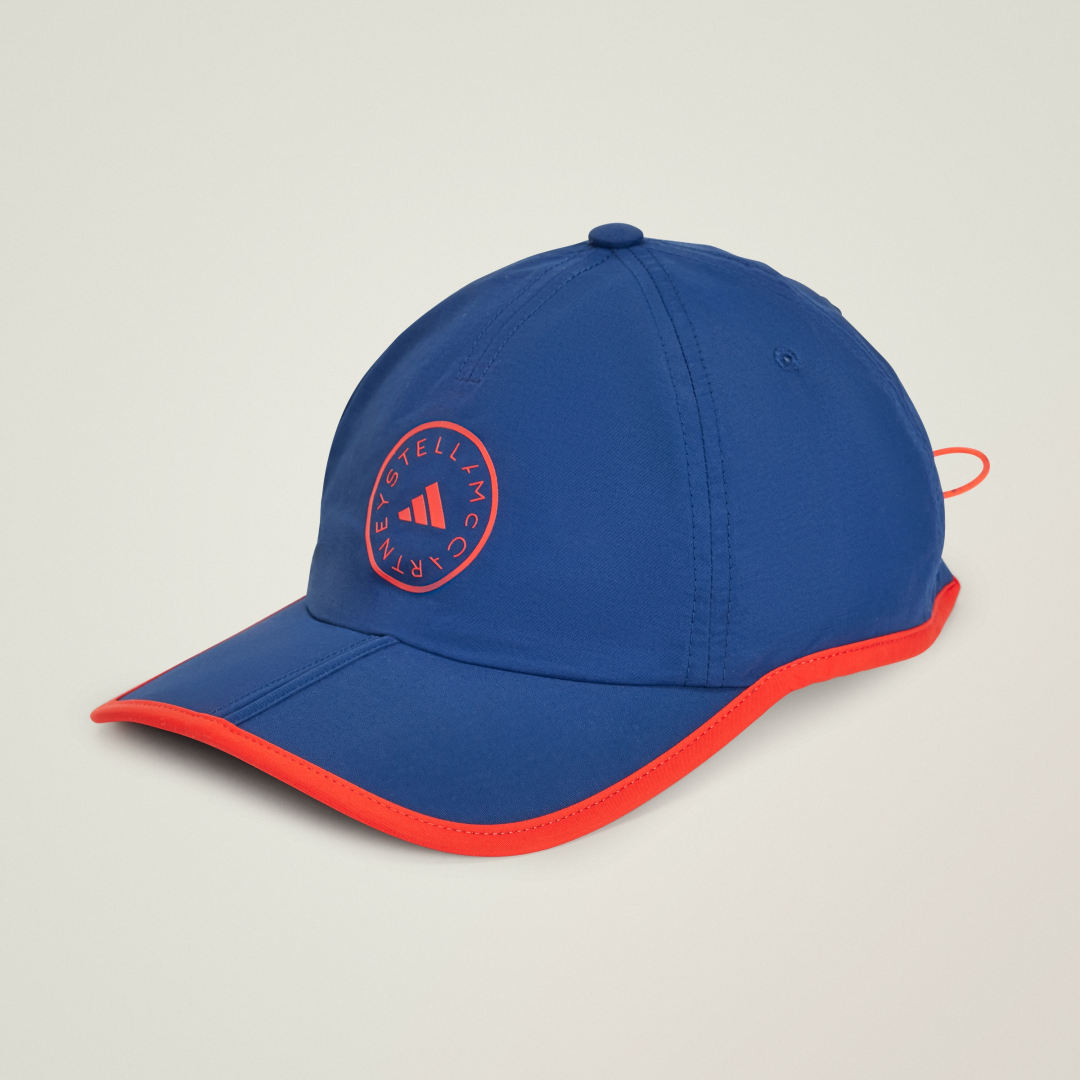 Шапка с козирка adidas Performance adidas by Stella McCartney Run Cap Синьо | JP1176, 0