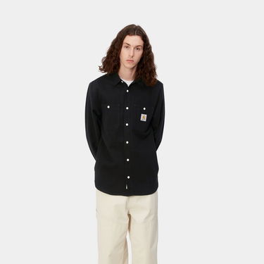 Риза Carhartt WIP L/S Clink Shirt Черно | I032830_89_01, 1