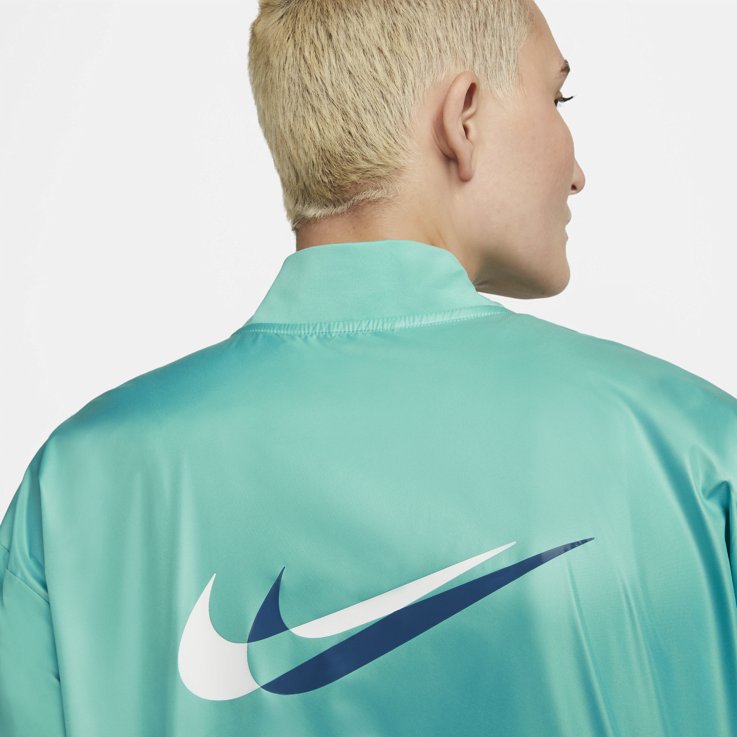 Суитчър Nike Swoosh Run Тюркоазено | DD6847-392, 1