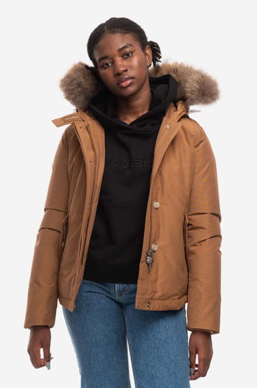 Парка WOOLRICH Polar High Collar Fur Parka Кафяво | CFWWOU0548FRUT0001, 0