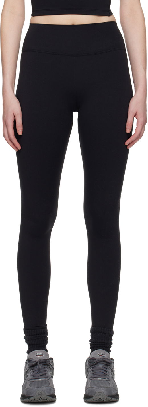 Клинове Sporty & Rich SR Bold Leggings Черно | LEAW234BK