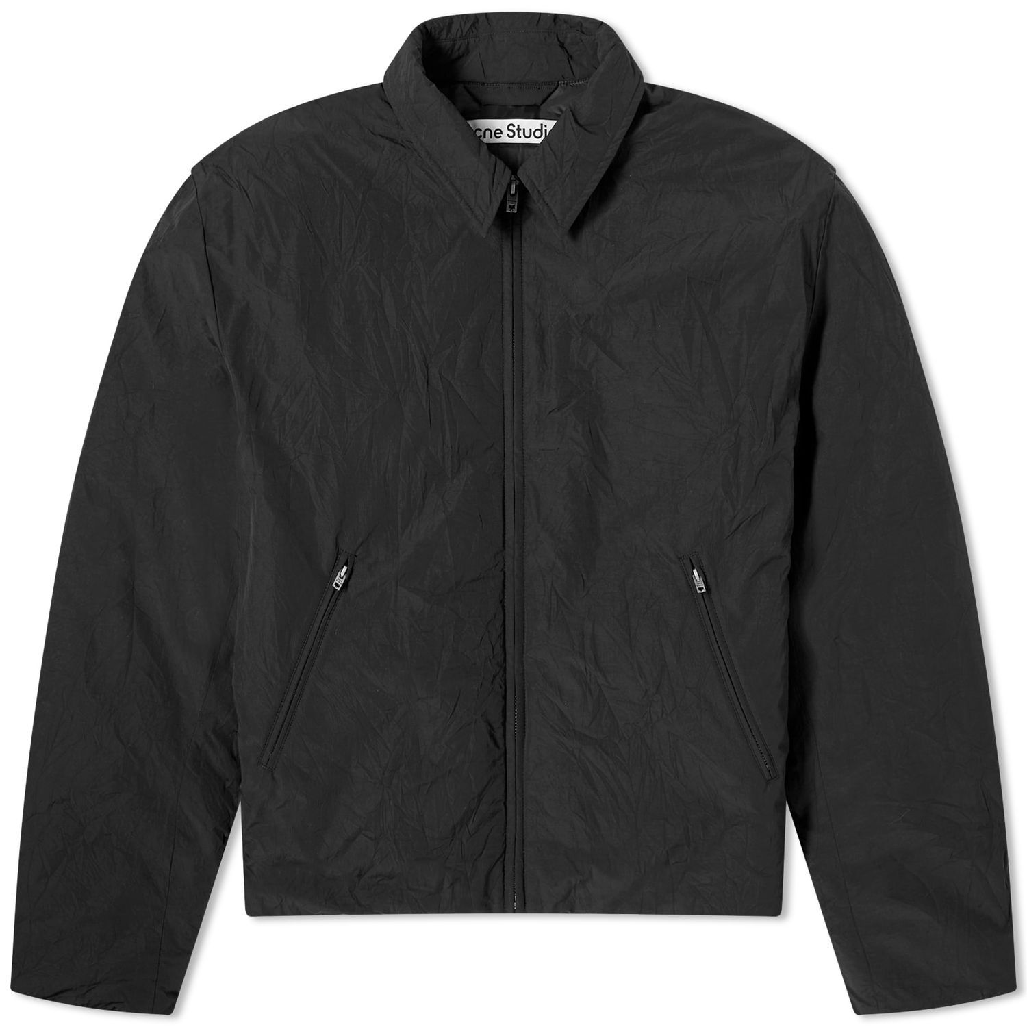 Яке Acne Studios Orst Crinkled Nylon Down Jacket Черно | B90737-900, 0