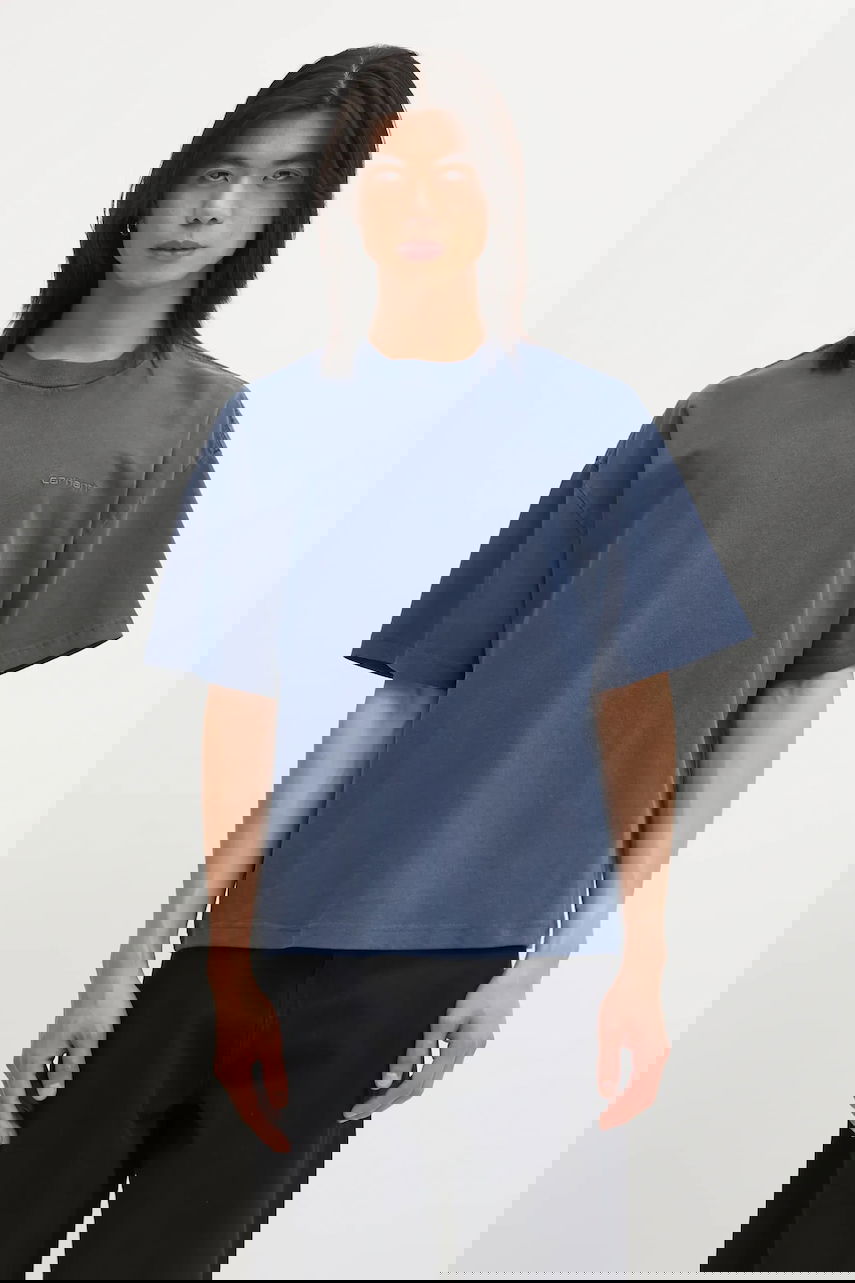 Тениска Carhartt WIP S/S Benton T-Shirt Синьо | I035590.VQGD, 0