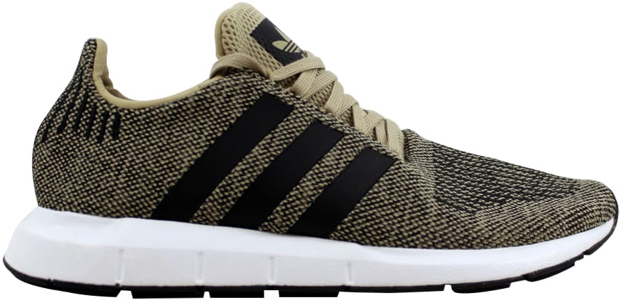 Кецове и обувки adidas Originals Swift Run Raw Gold/Black-White Черно | CQ2117, 0
