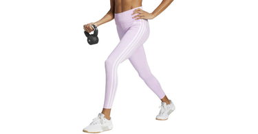 Клинове adidas Originals Train Essentials 3-Stripes 7/8 Leggings Лилаво | ic8299-aeju, 1