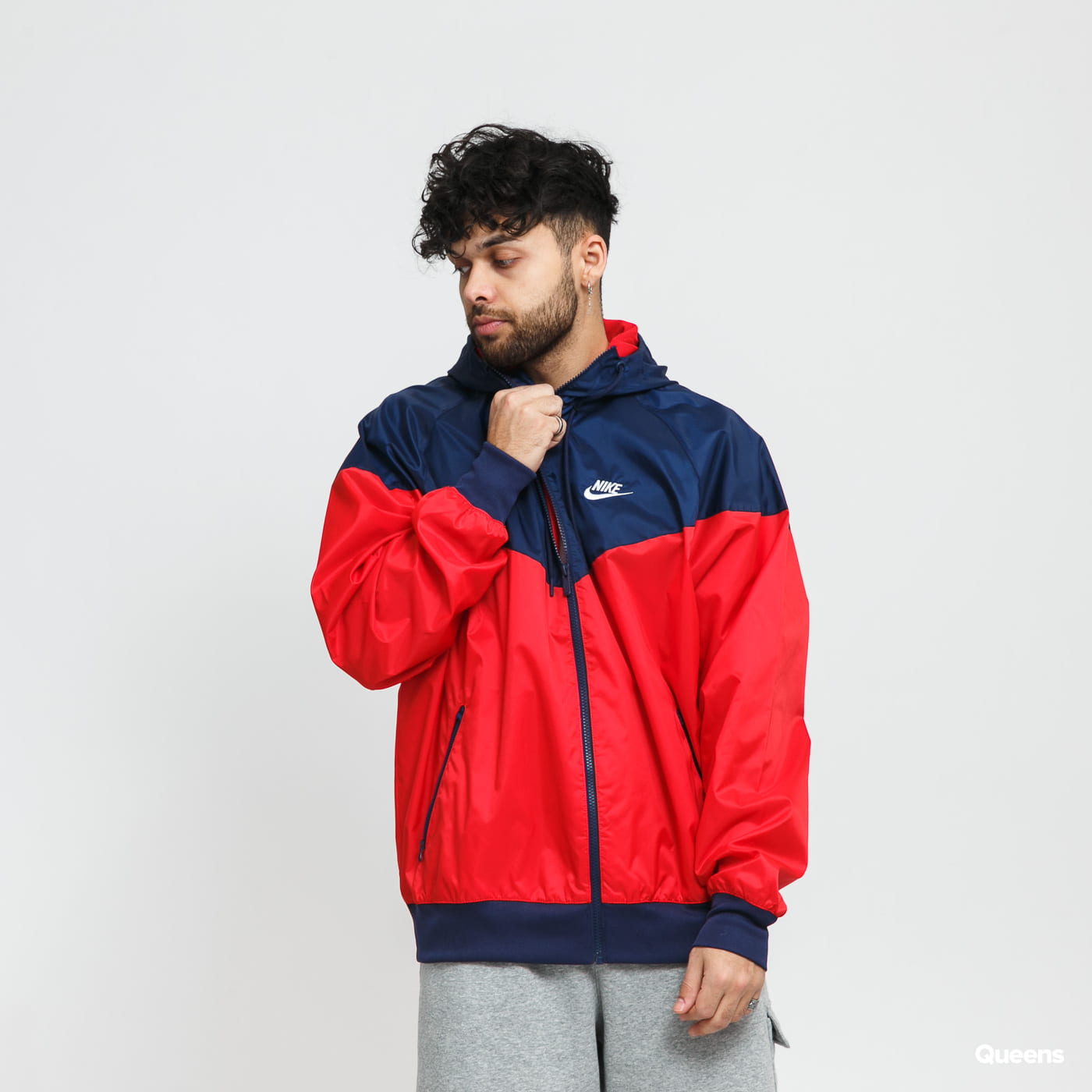 Яке Nike SPE Woven LND Windrunner Hooded Червено | DA0001-657, 0
