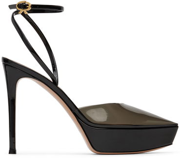 Кецове и обувки Gianvito Rossi Gianvito Rossi Betty Platform Heeled Sandals Черно | G95376.85RIC.PXV, 0