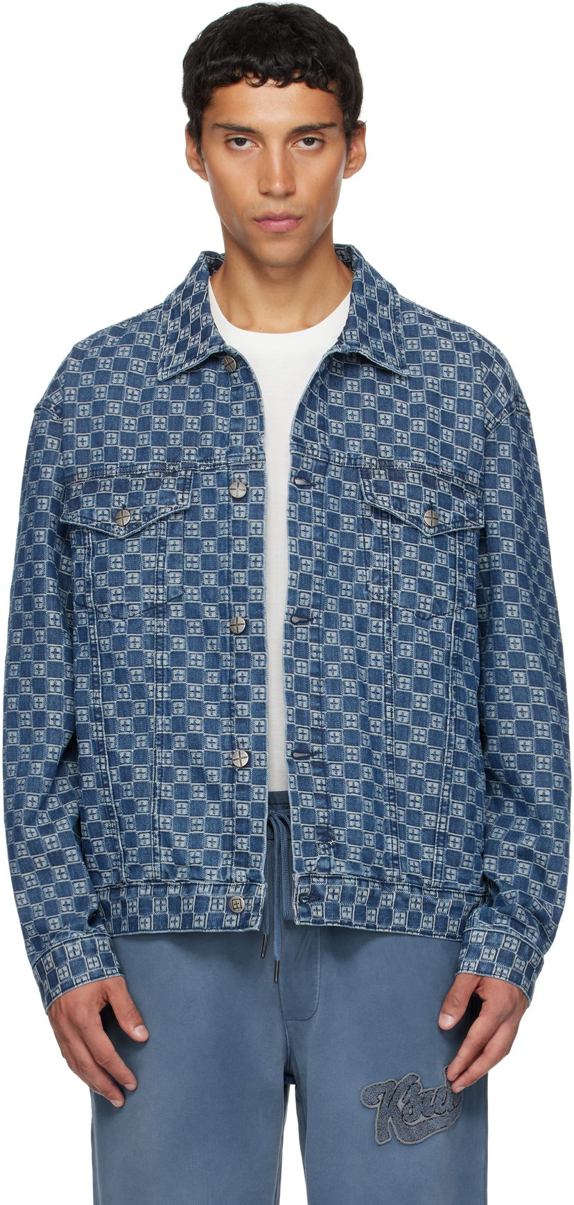 Яке Ksubi Ksubi Oh G Klassik Denim Jacket Синьо | MFA25JK013
