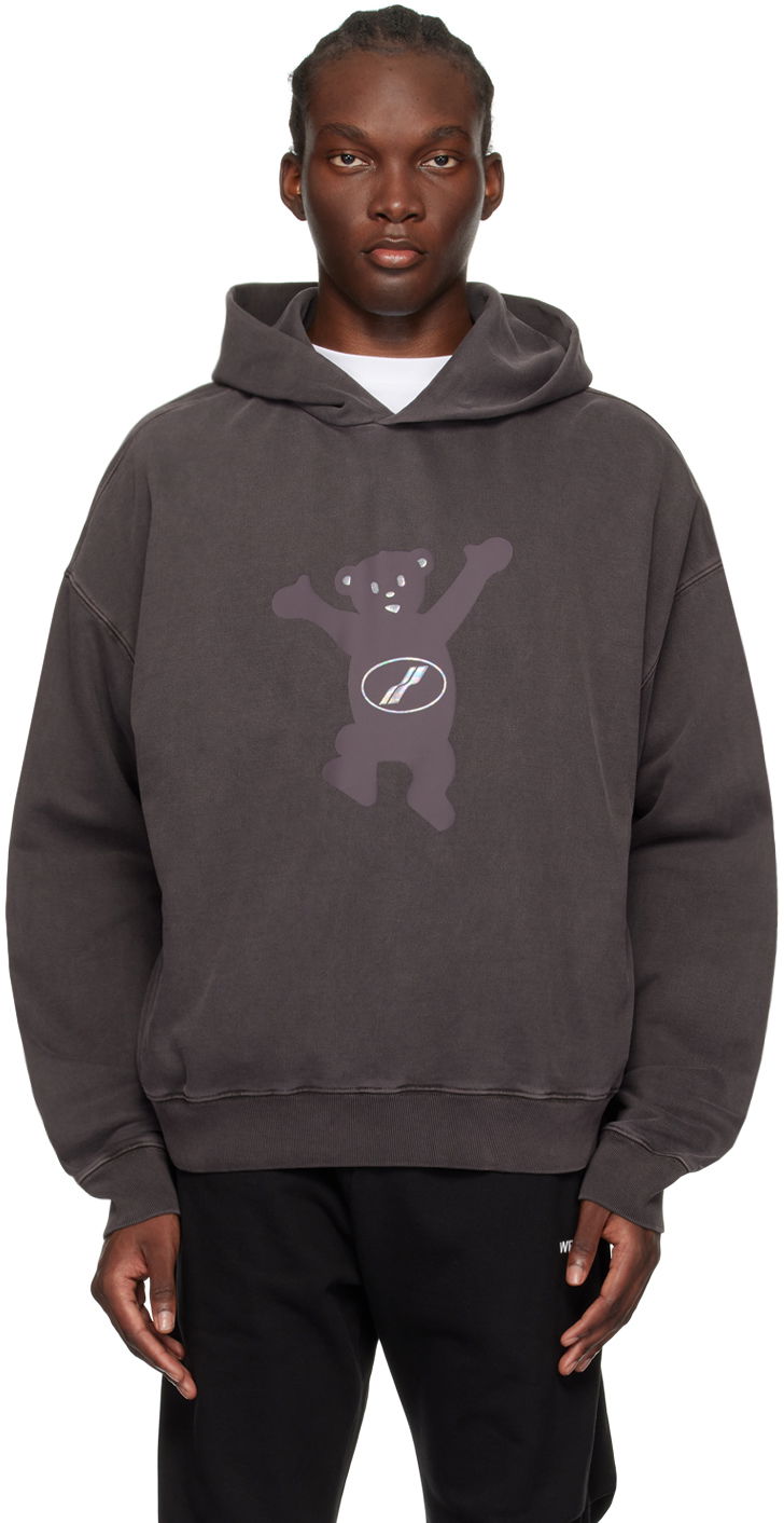 Суитчър We11done We11done Teddy Hoodie Кафяво | WD-TH3-22-727-U-CH, 0