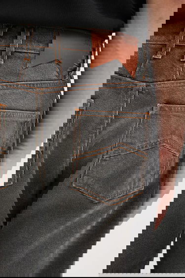 Дънки Rhude Jeans 90s Traxedo Сиво | RHFW25DP02012, 4