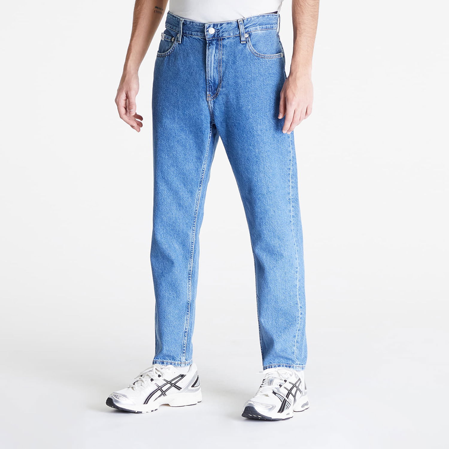 Панталони и дънки CALVIN KLEIN Jeans Dad Jeans Синьо | J30J324841 1A4, 0