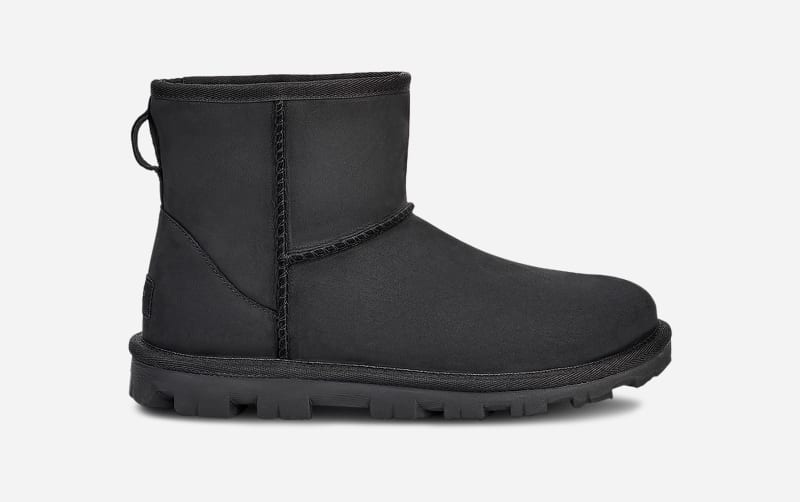Кецове и обувки UGG Essential Mini Leather Boot Черно | 1102229-BLK, 0